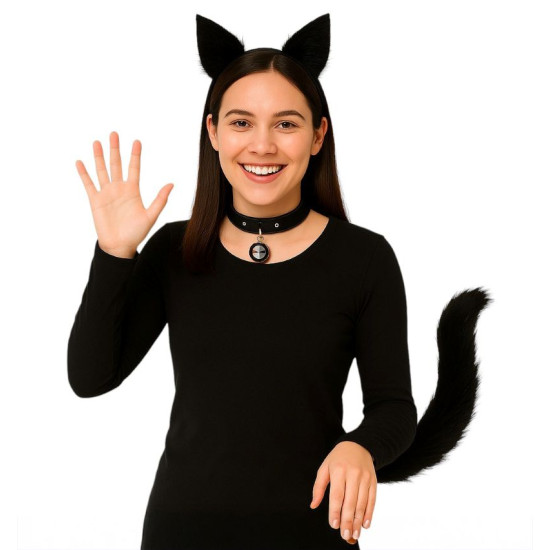 Black Cat Costume Kit Black Cat Costume Kit