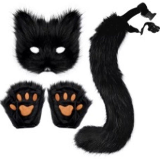 Black Cat Costume Kit Black Cat Costume Kit