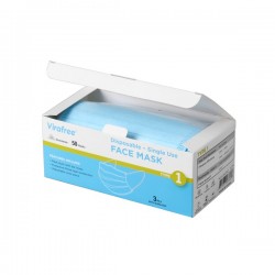 Disposable Protective Face Masks, 50ct