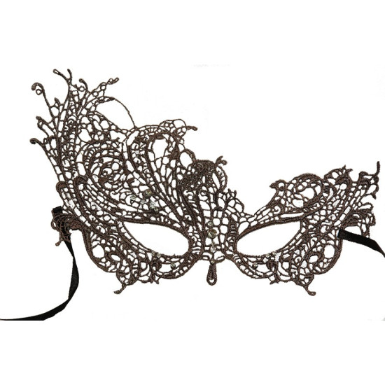Grey Swan Lace Mask Grey Swan Lace Mask