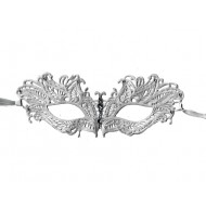 White Butterfly Lace Mask