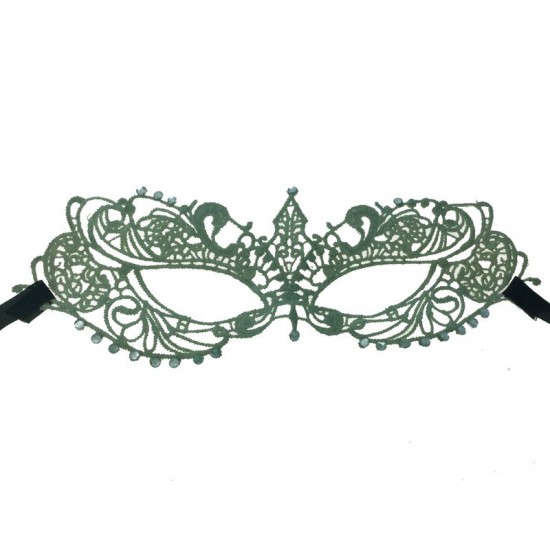 Silver Crown Lace Mask Silver Crown Lace Mask