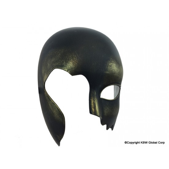 Black & Gold Warrior Mask