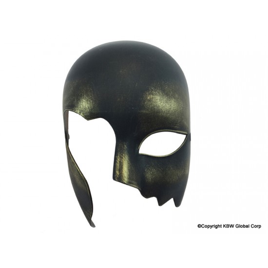 Black & Gold Warrior Mask