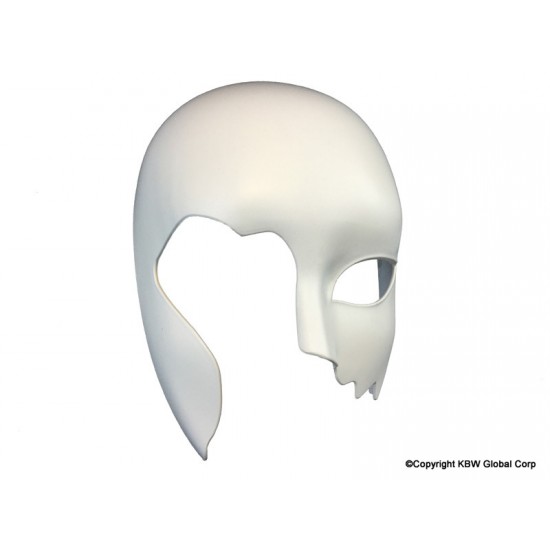White Warrior Mask White Warrior Mask