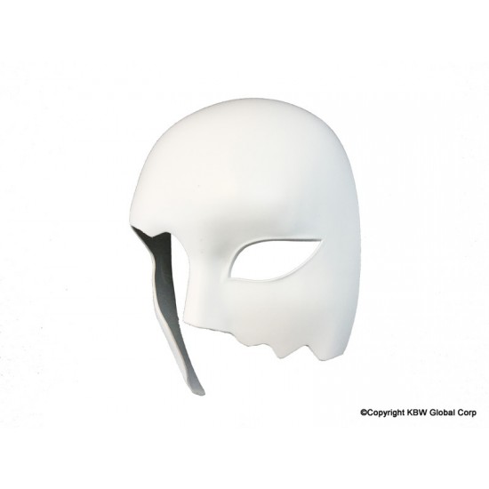 White Warrior Mask White Warrior Mask