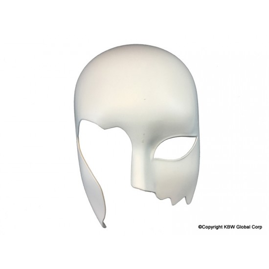 White Warrior Mask White Warrior Mask