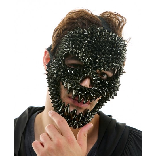 Black Spikes Monster Face Mask Black Spikes Monster Face Mask