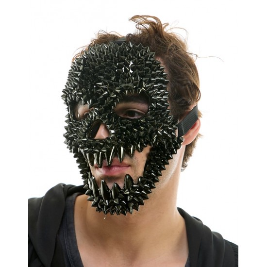 Black Spikes Monster Face Mask Black Spikes Monster Face Mask