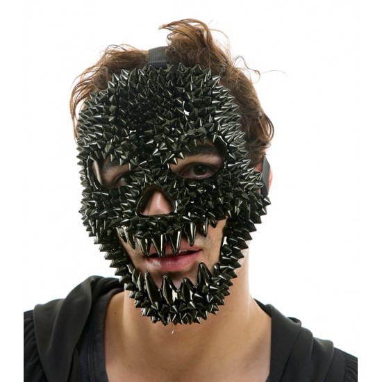 Black Spikes Monster Face Mask Black Spikes Monster Face Mask