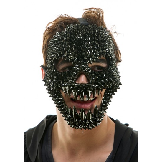 Black Spikes Monster Face Mask Black Spikes Monster Face Mask