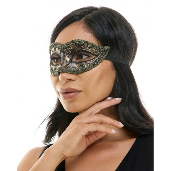 Gold Venetian Masquerade Mask Gold Venetian Masquerade Mask