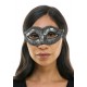 Silver Venetian Masquerade Mask