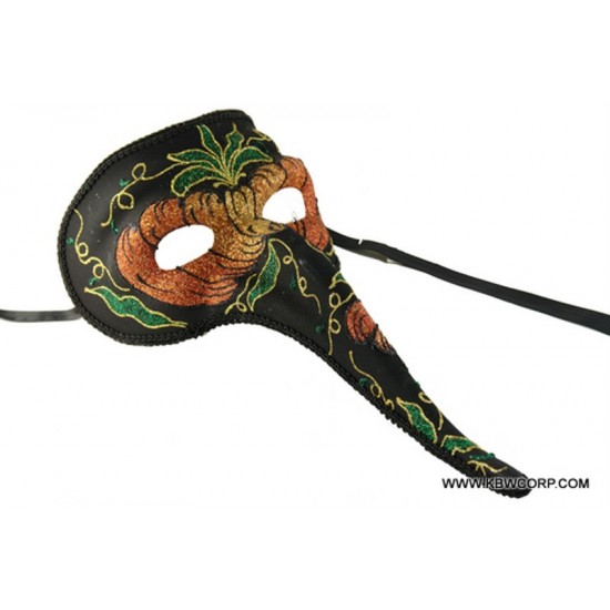 Pumpkin Plague Doctor Mask
