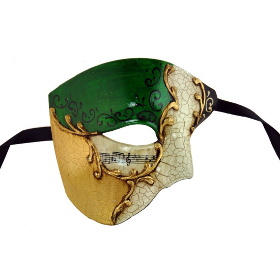 Green Venetian Mask