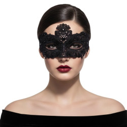 Black Elegant Lace Mask
