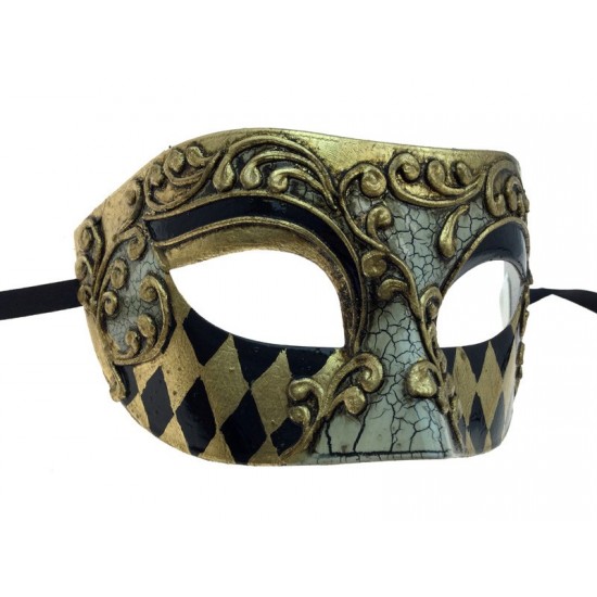 Gold & Black Venetian Mask Gold & Black Venetian Mask