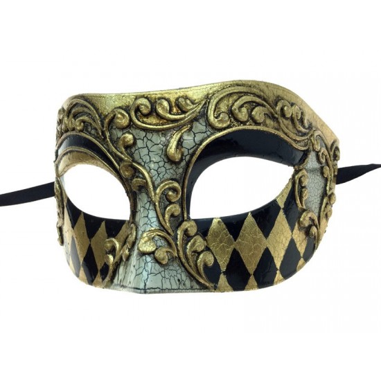 Gold & Black Venetian Mask Gold & Black Venetian Mask