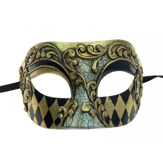 Gold & Black Venetian Mask Gold & Black Venetian Mask