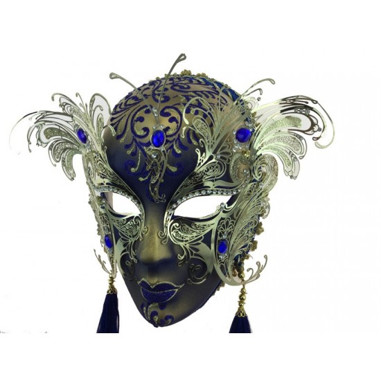 Blue & Gold Mask
