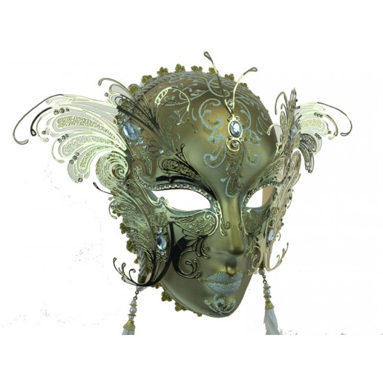 White & Gold Mask