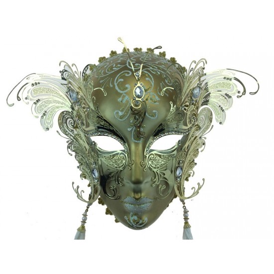 White & Gold Mask