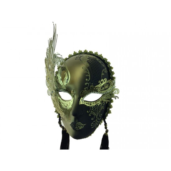 Black & Gold Mask