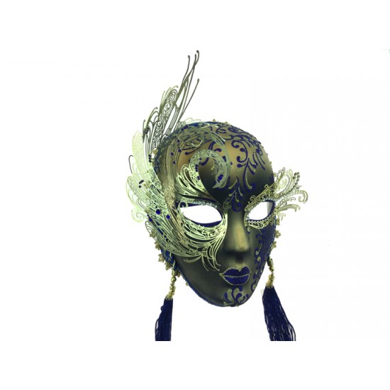 Blue & Gold Mask