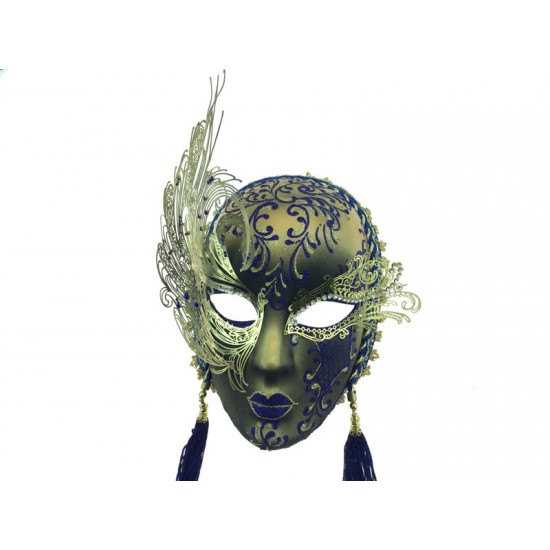 Blue & Gold Mask