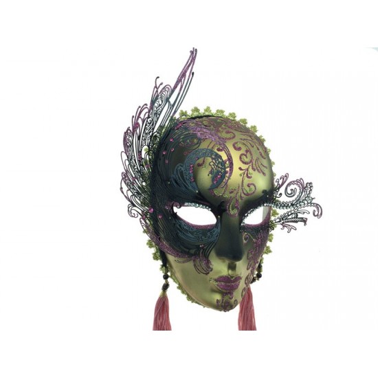 Pink & Gold Mask