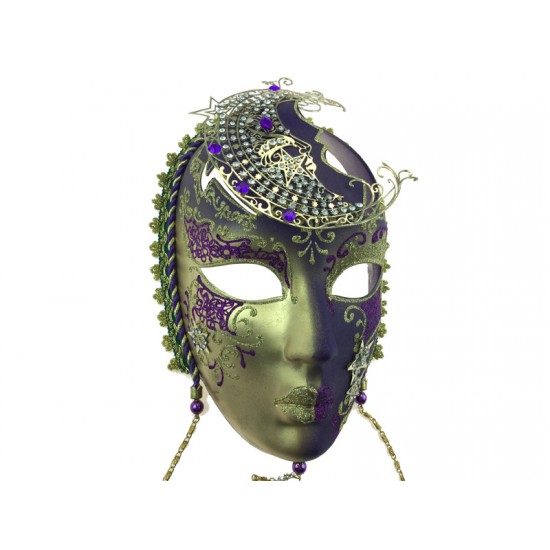 Purple & Gold Mask