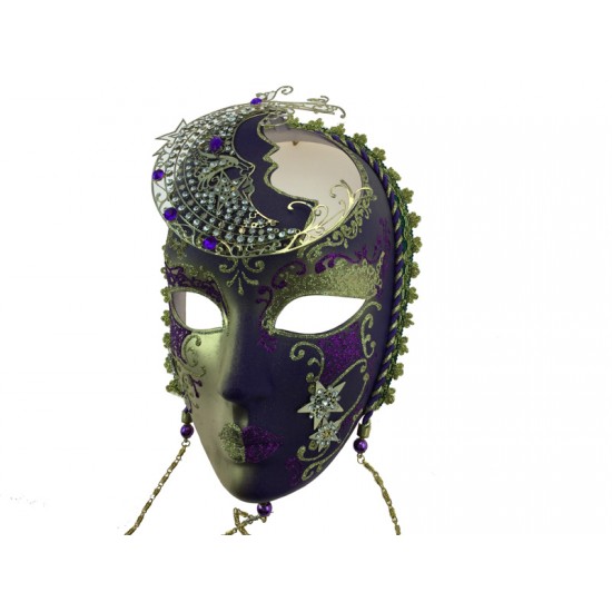 Purple & Gold Mask