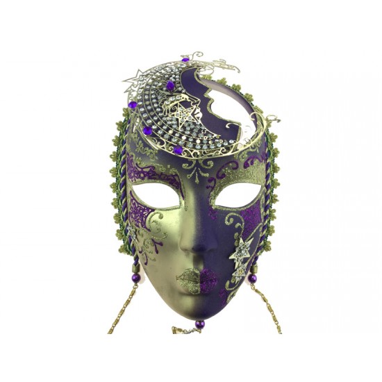 Purple & Gold Mask