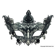 Black Luxury Laser Cut Mask Black Luxury Laser Cut Mask