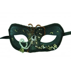 Ivory Butterfly Half Face Mask Ivory Butterfly Half Face Mask