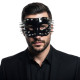 Black Spikes Half Face Mask