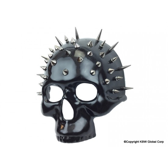 Black Spikes Skull Mask Black Spikes Skull Mask