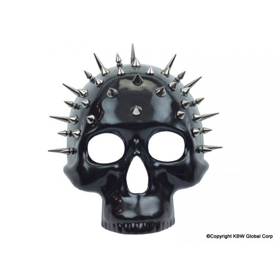 Black Spikes Skull Mask Black Spikes Skull Mask