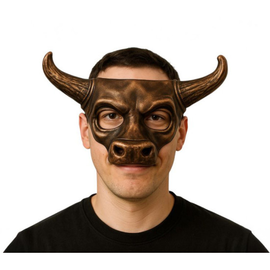 Bronze Bull Mask