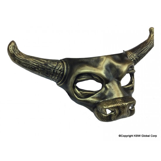 Gold Bull Mask