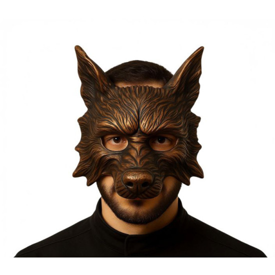 Bronze Werewolf Mask Bronze Werewolf Mask