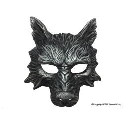 Silver Werewolf Mask
