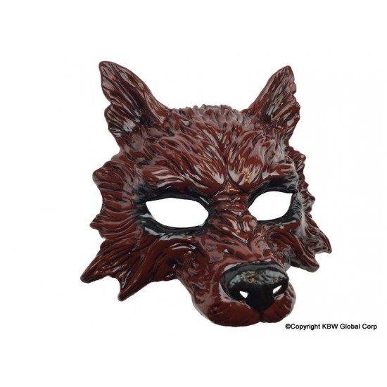 Red Werewolf Mask