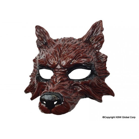 Red Werewolf Mask