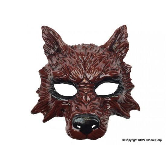 Red Werewolf Mask
