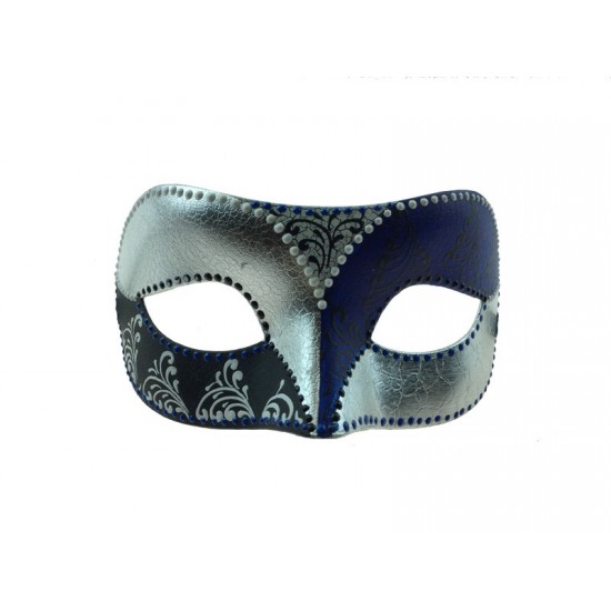 Metallic Half-Face Masks - Assorted