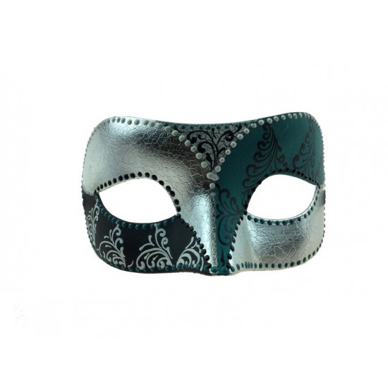 Metallic Half-Face Masks - Assorted
