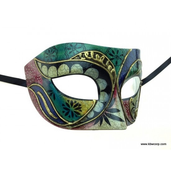 Green Harlequin Mask