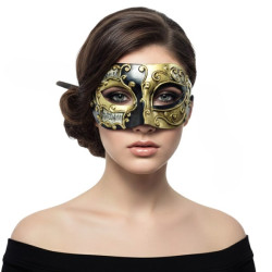 Black Musical Scroll Mask