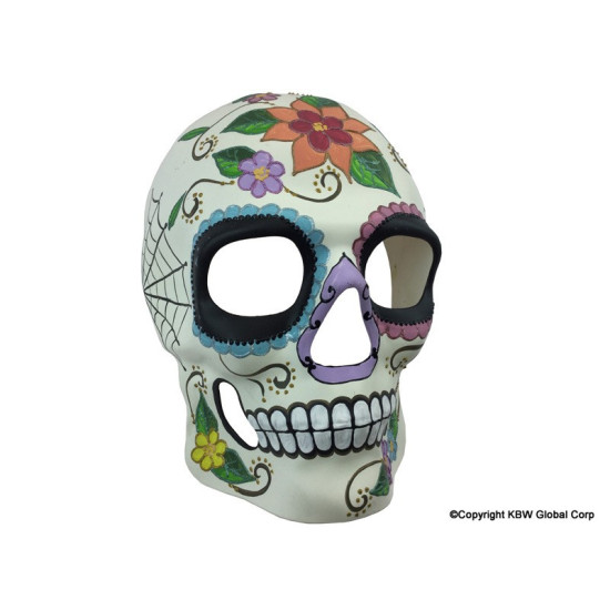 Floral Sugar Skull Mask Floral Sugar Skull Mask